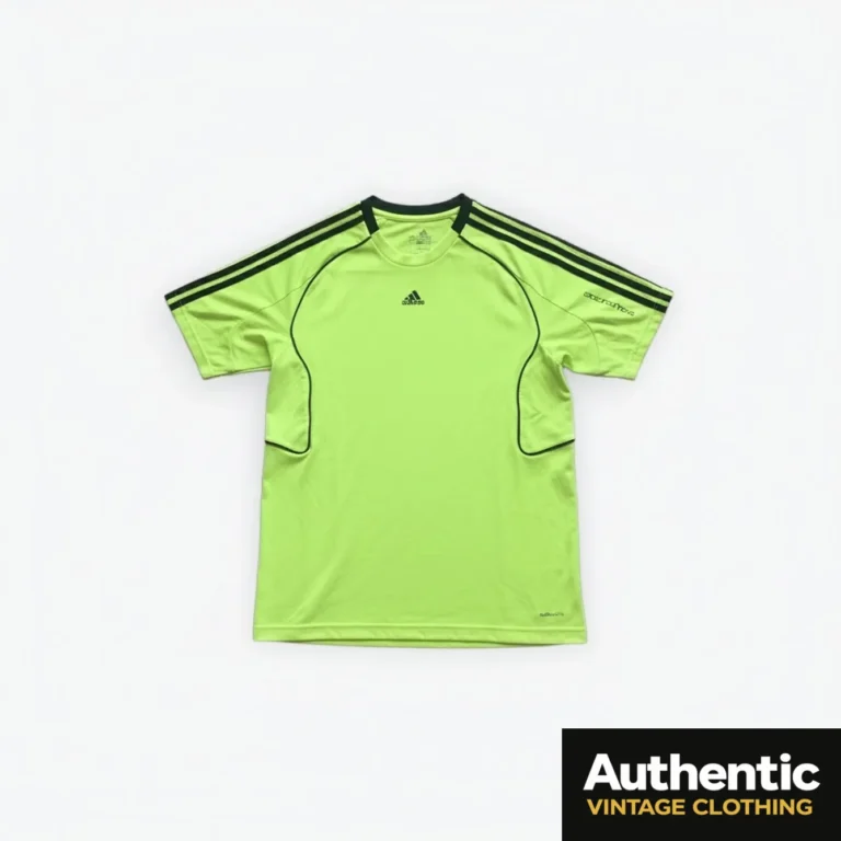 green vintage Adidas t-shirt