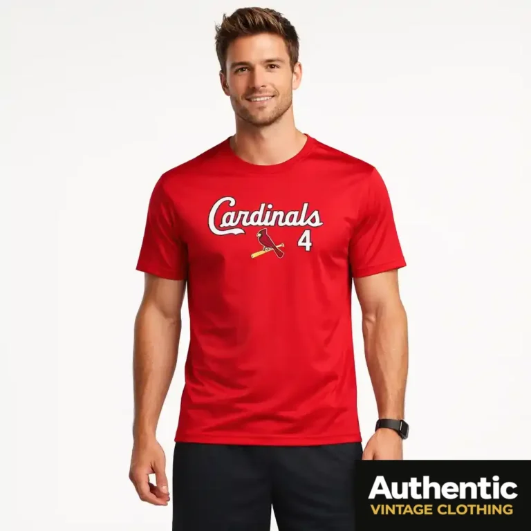red vintage Cardinals t-shirt