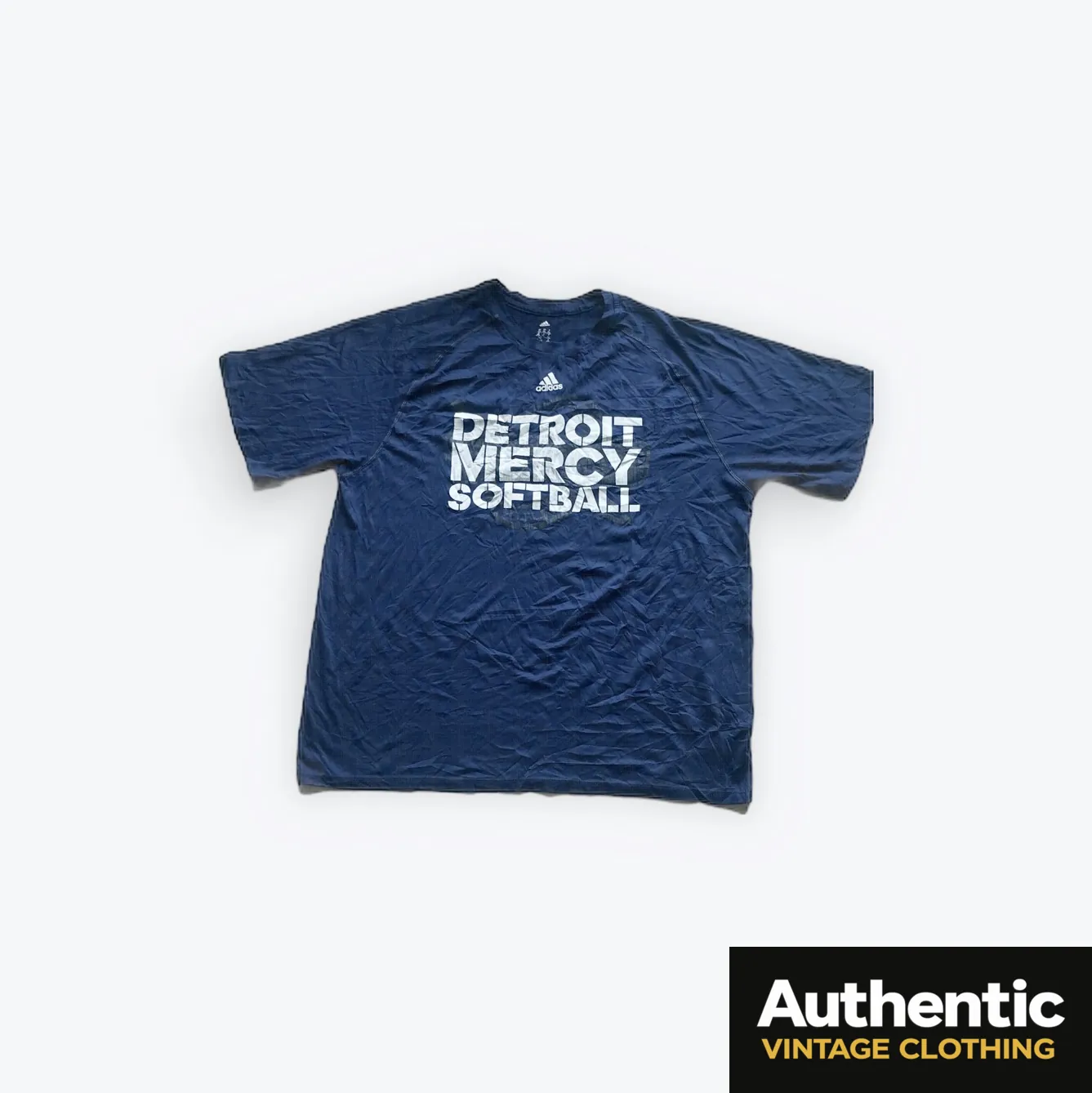 blue vintage Adidas t-shirt