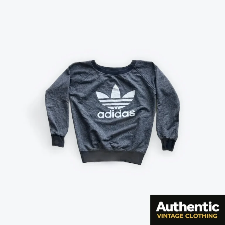 grey vintage Adidas sweatshirt