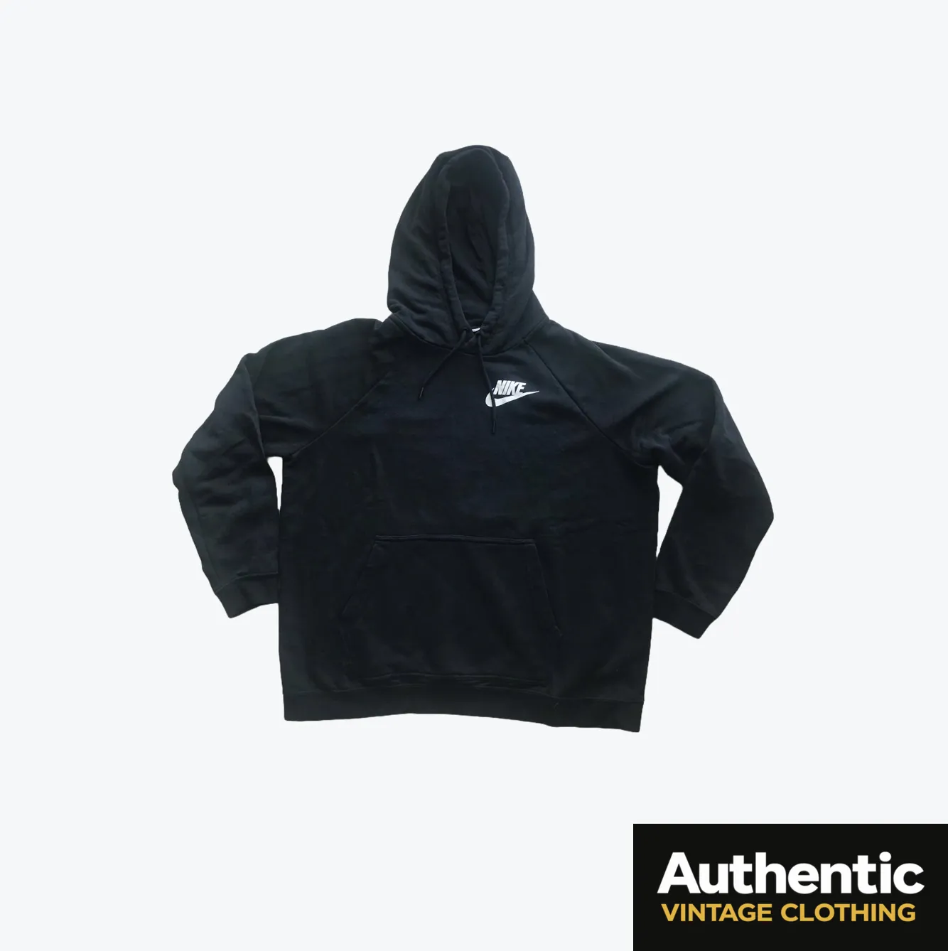 black vintage Nike hoodie