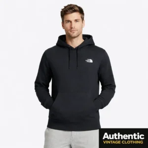 black vintage North Face hoodie